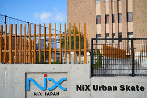 富山市　スケートボード場